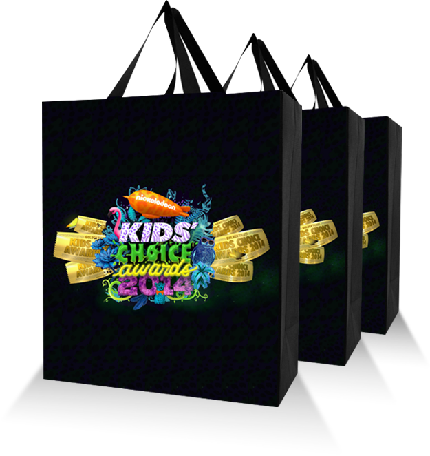 Custom Printed Black Trade Show Bags