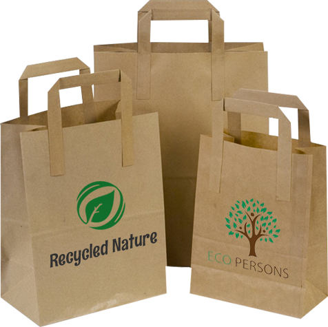 100% Recycled Paper Bags