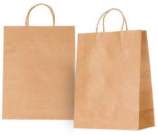 Same Day High Gloss Paper Bags Printing Services